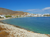 Karavostasis Village and Principal Port  Folegandros  Cyclades Islands  Greek Islands  Aegean Sea  
