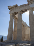 The Parthenon on the Acropolis  UNESCO World Heritage Site  Athens  Greece  Europe