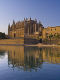 Palma Cathedral  Palma  Mallorca  Balearic Islands  Spain  Mediterranean  Europe
