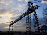Transporter Bridge  Newport  Gwent  South Wales  Wales  United Kingdom  Europe