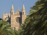 West Front  Palma Cathedral (La Seu)  Palma De Mallorca  Mallorca (Majorca)  Balearic Islands  Spai