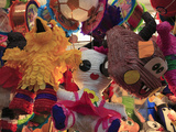 Pinatas  Market  Xochimilco  Mexico City  Mexico  North America