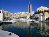 Portomaso Marina with Exclusive Apartments  Paceville  St Julian`S  Malta  Mediterranean  Europe