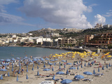 Mellieha Bay  Malta  Mediterranean  Europe