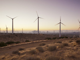Wind Turbines Just Outside Mojave  California  United States of America  North America