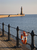 Roker Pier and Lighthouse  Sunderland  Tyne and Wear  England  United Kingdom  Europe