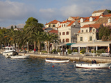 Traditional Fishing Boats and Waterfront  Cavtat  Dalmatia  Croatia  Europe