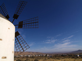 Windmill Near Valle De Santa Ines  Fuerteventura  Canary Islands  Spain  Europe
