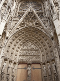 South Porch  Rouen Cathedral  Rouen  Upper Normandy  France  Europe