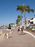 The Malecon  Puerto Vallarta  Jalisco  Mexico  North America