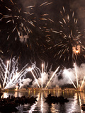 The Amazing Fireworks Display During the Night of Redentore Celebration in the Basin of St Mark  V