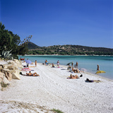 Plage De Santa Giulia  Southeast Coast  Corsica  France  Mediterranean  Europe