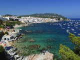Calella De Palafrugell and Cap De St Sebastia  Costa Brava  Catalonia  Spain  Mediterranean  Europ
