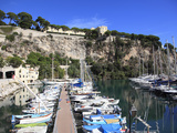 Port De Fontvieille  Fontvieille Harbor  the Rock  Grimaldi Palace  Royal Palace  Monaco  Cote D'Az