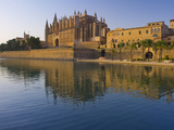 Palma Cathedral  Palma  Mallorca  Balearic Islands  Spain  Mediterranean  Europe