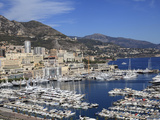 Port Hercule  Harbor  Monte Carlo  Monaco  Cote D'Azur  Mediterranean  Europe