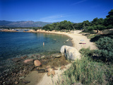 Beach View  Cala Rossa  South East Corsica  Corsica  France  Mediterranean  Europe