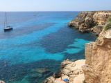 Cliff  Favignana  Sicily  Italy  Mediterranean  Europe