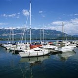 Marina on Lac Du Bourget  Aix Les Bains  Rhone Alpes  France  Europe