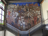 Mural  El Castillo De Chapultepec (Chapultepec Castle)  Chapultepec Park  Chapultepec  Mexico City 