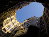 Casa Mila  UNESCO World Heritage Site  Barcelona  Catalonia  Spain  Europe