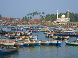 Vizhinjam  Fishing Harbour Near Kovalam  Kerala  India  Asia