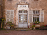 The Mairie (Town Hall)  Vezelay  Yonne  Burgundy  France  Europe
