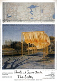 The Gates Project for Central Park New York Collage
