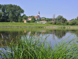The River Elbe Near Meissen  Germany  Europe