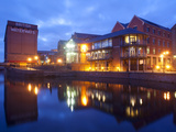 Waterfront at Night  Nottingham  Nottinghamshire  England  United Kingdom  Europe