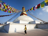 Bodhnath Stupa (Boudhanth) (Boudha) One of the Holiest Buddhist Sites in Kathmandu  UNESCO World He