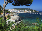 Calella De Palafrugell and Cap De St Sebastia  Costa Brava  Catalonia  Spain  Mediterranean  Europ