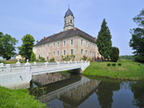 Watercastle  Hemsendorf  Saxony  Germany  Europe