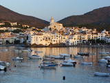 Harbour and Town  Cadaques  Costa Brava  Catalonia  Spain  Mediterranean  Europe