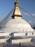 Bodhnath Stupa (Boudhanth) (Boudha)  One of the Holiest Buddhist Sites in Kathmandu  UNESCO World H