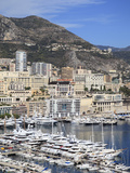 Port Hercule  Harbor  Monte Carlo  Monaco  Cote D'Azur  Mediterranean  Europe