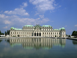 Belvedere Palace  UNESCO World Heritage Site  Vienna  Austria  Europe
