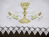 Altar Cloth  Sainte-Marie Des Batignolles Church  Paris  France  Europe