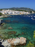 Calella De Palafrugell and Cap De St Sebastia  Costa Brava  Catalonia  Spain  Mediterranean  Europ