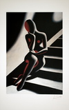 Woman on Stairs