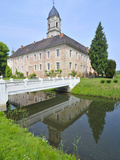 Watercastle  Hemsendorf  Saxony  Germany  Europe