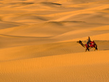 Sam Sand Dunes  Rajasthan  India  Asia
