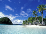 Bay of Honeymoon Island  World Heritage Site  Rock Islands  Palau