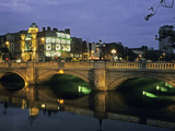 O'Connell Bridge  River Liffy  Dublin  Ireland