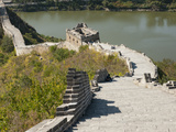 Jintang Lake Beside the Great Wall of China  UNESCO World Heritage Site  Huanghuacheng (Yellow Flow