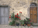 Tuscan Doorway in Castellina in Chianti  Italy