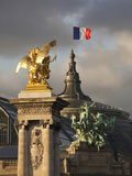 Detail of the Pont Alexandre Iii Bridge  Paris  France