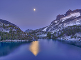 Full Moon over Perfection Lake  Enchantment Lakes  Alpine Lakes Wilderness  Washington  Usa