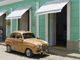 Antique 1950S Car  UNESCO World Heritage Site  Trinidad  Cuba