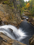 Smalls Falls Near Rangeley  Maine  Usa